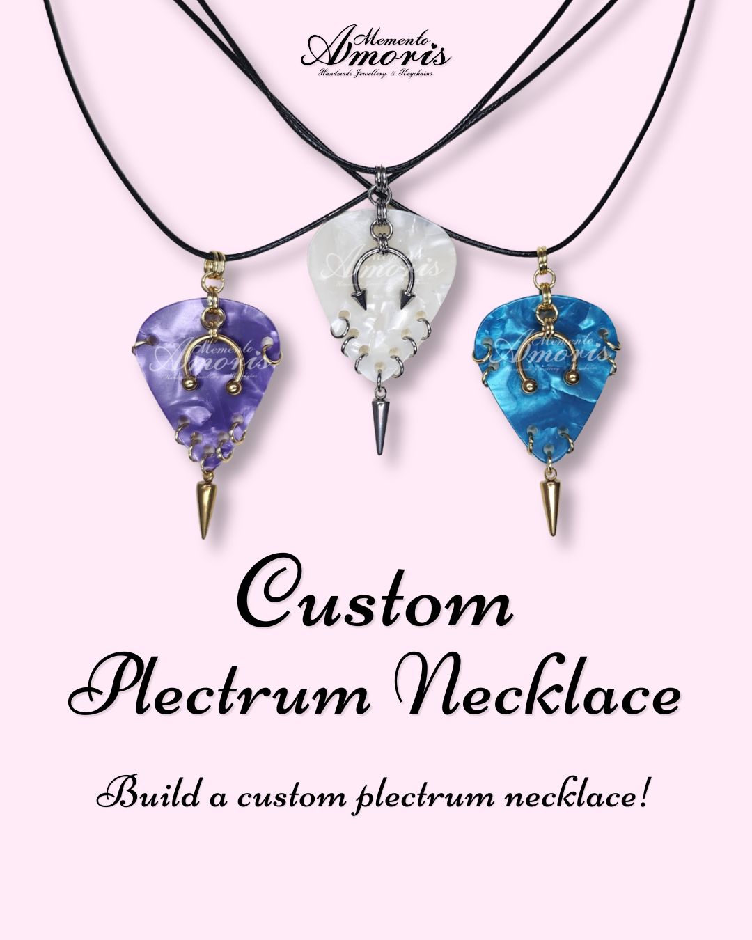 Custom Plectrum Necklace
