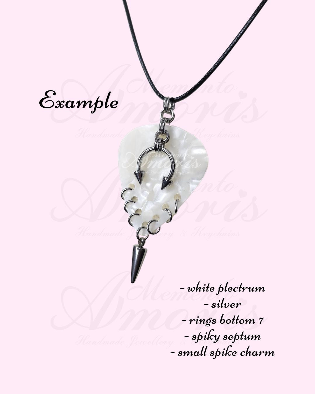Custom Plectrum Necklace