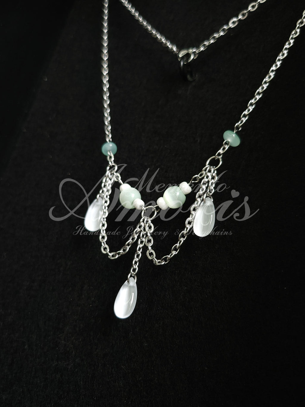 Mermaid Set Ocean Hue in silver