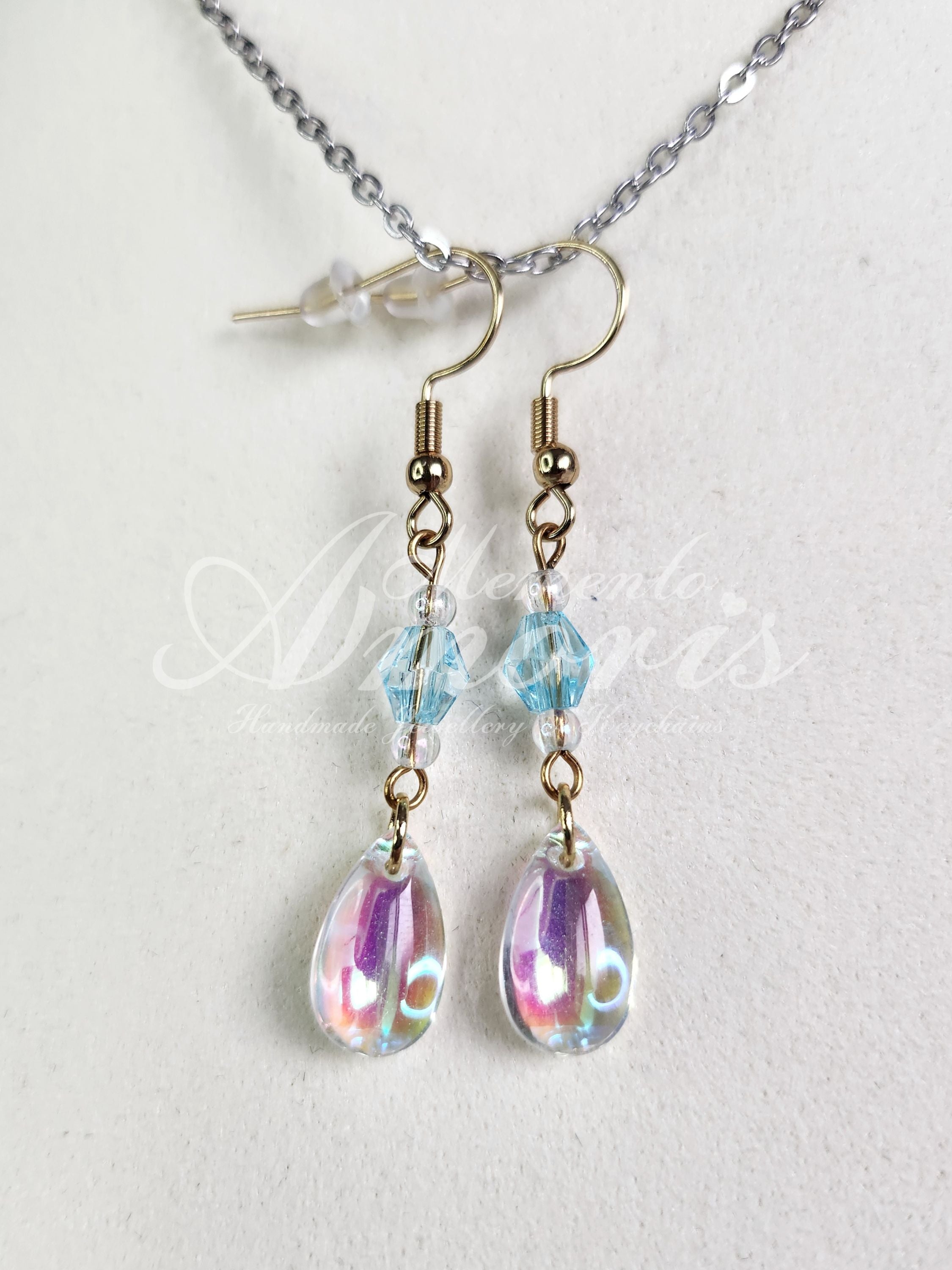 Mermaid Aquata Earrings in gold