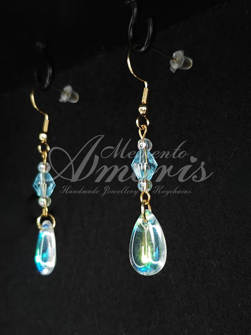 Mermaid Aquata Earrings in gold