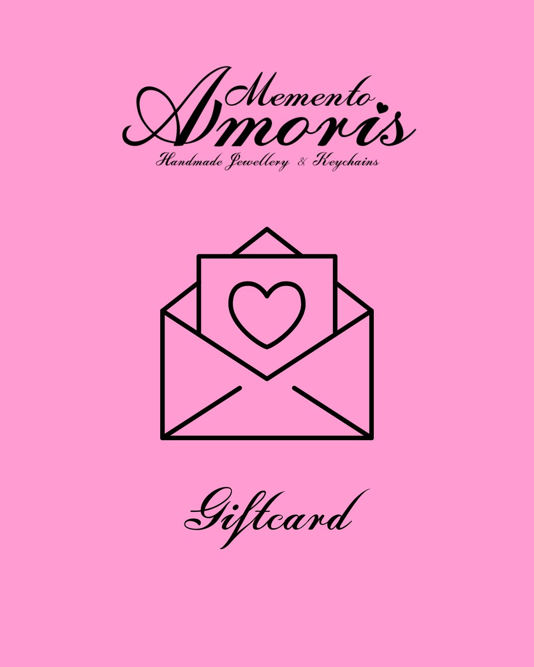Memento Amoris Giftcard
