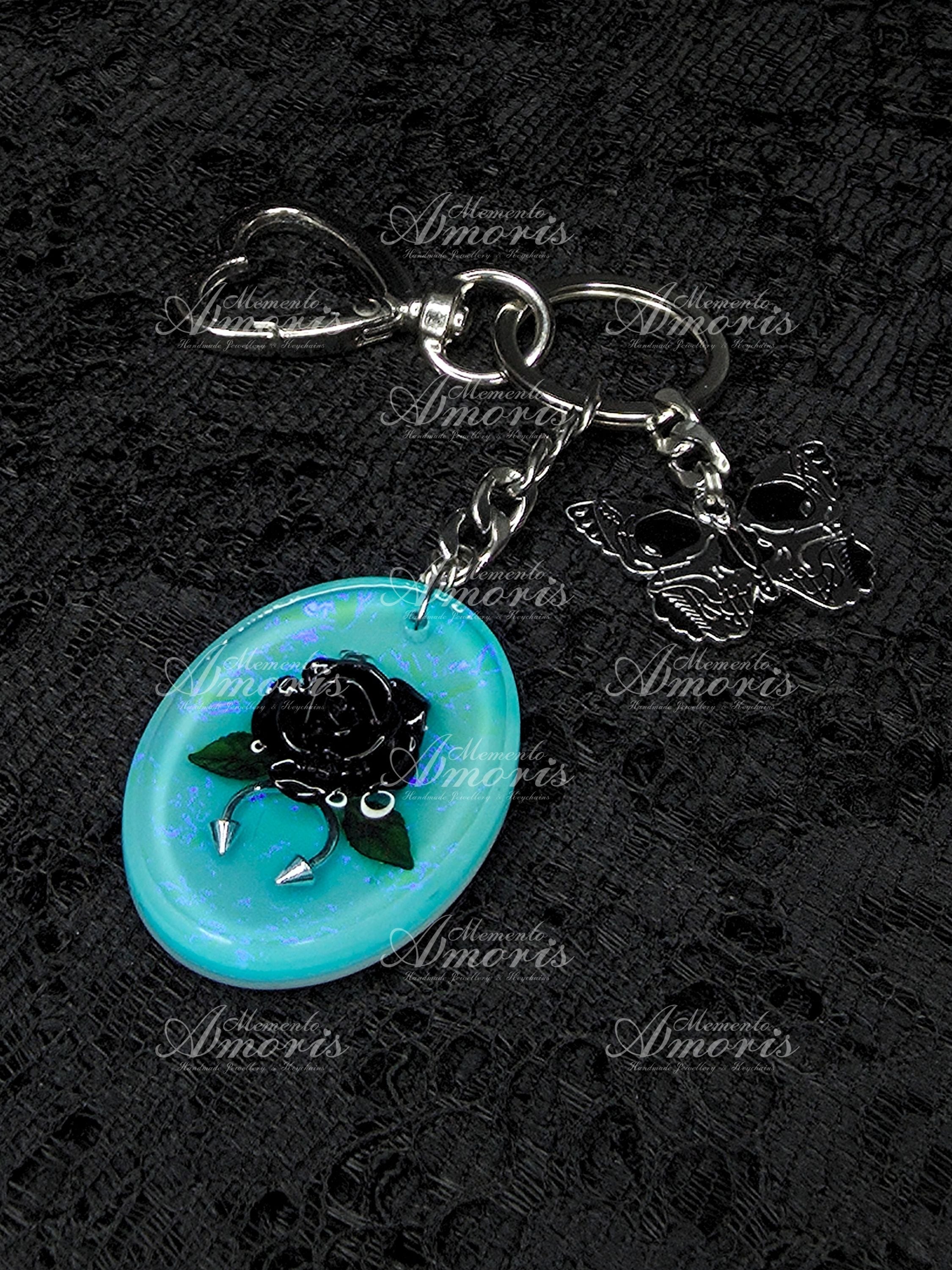 Black 'n Blue Keychain