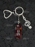 Angry Bunny Keychain
