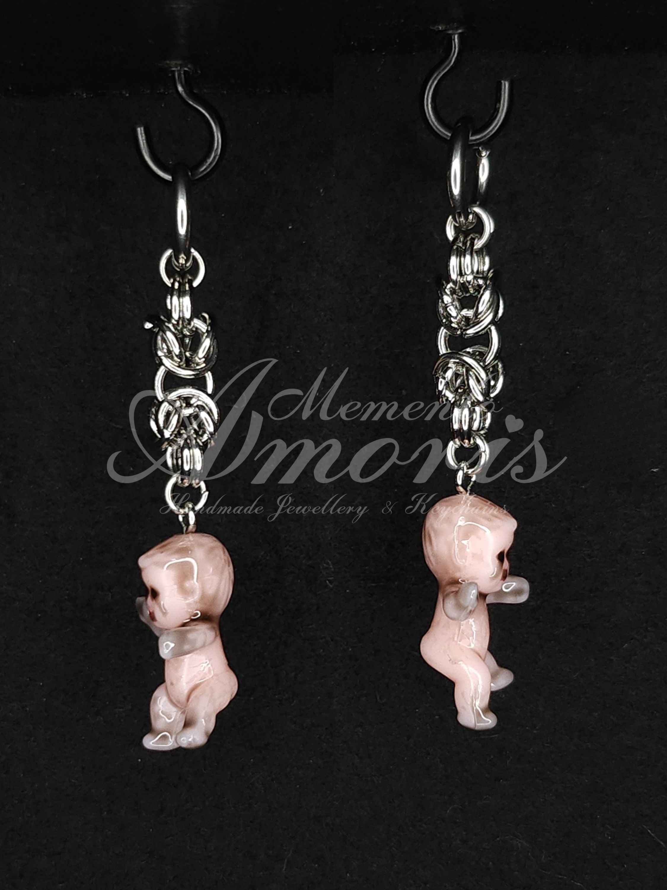 Baby's First Earrings in silver