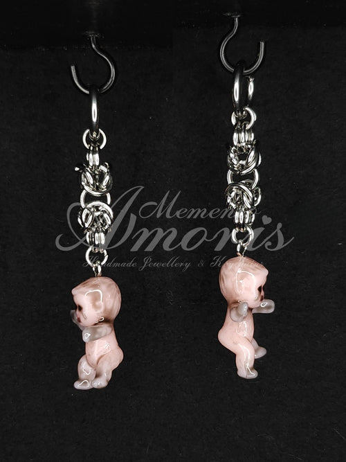 Baby's First Earrings in silver