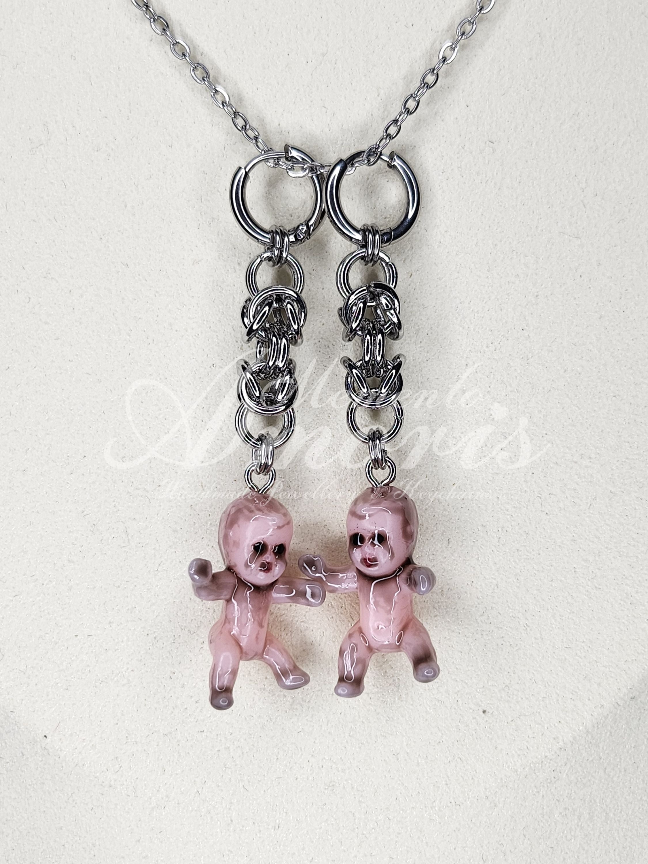 Baby's First Earrings in silver