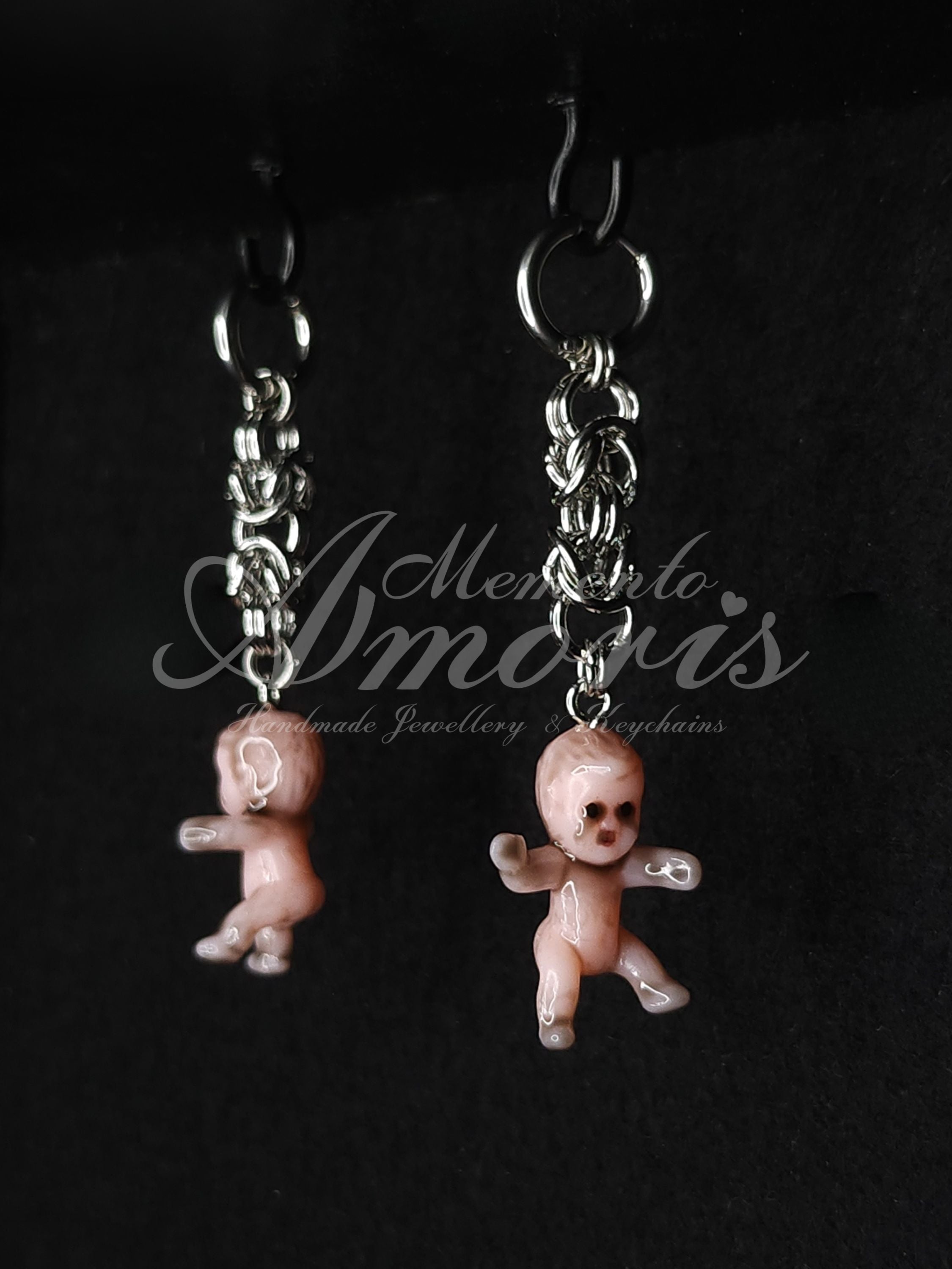 Baby's First Earrings in silver