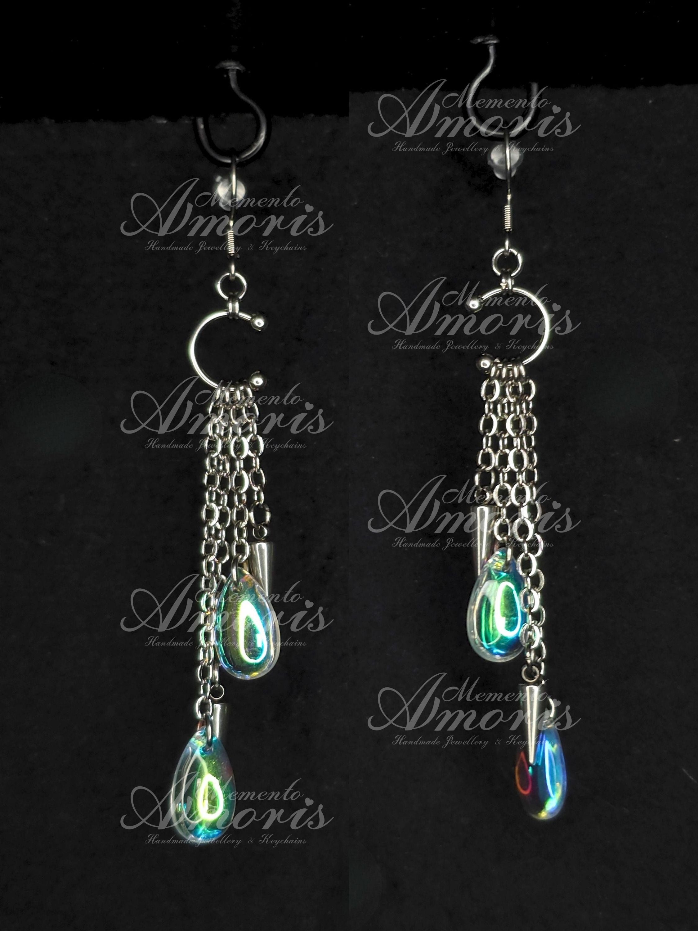 Mystic Earrings in silver