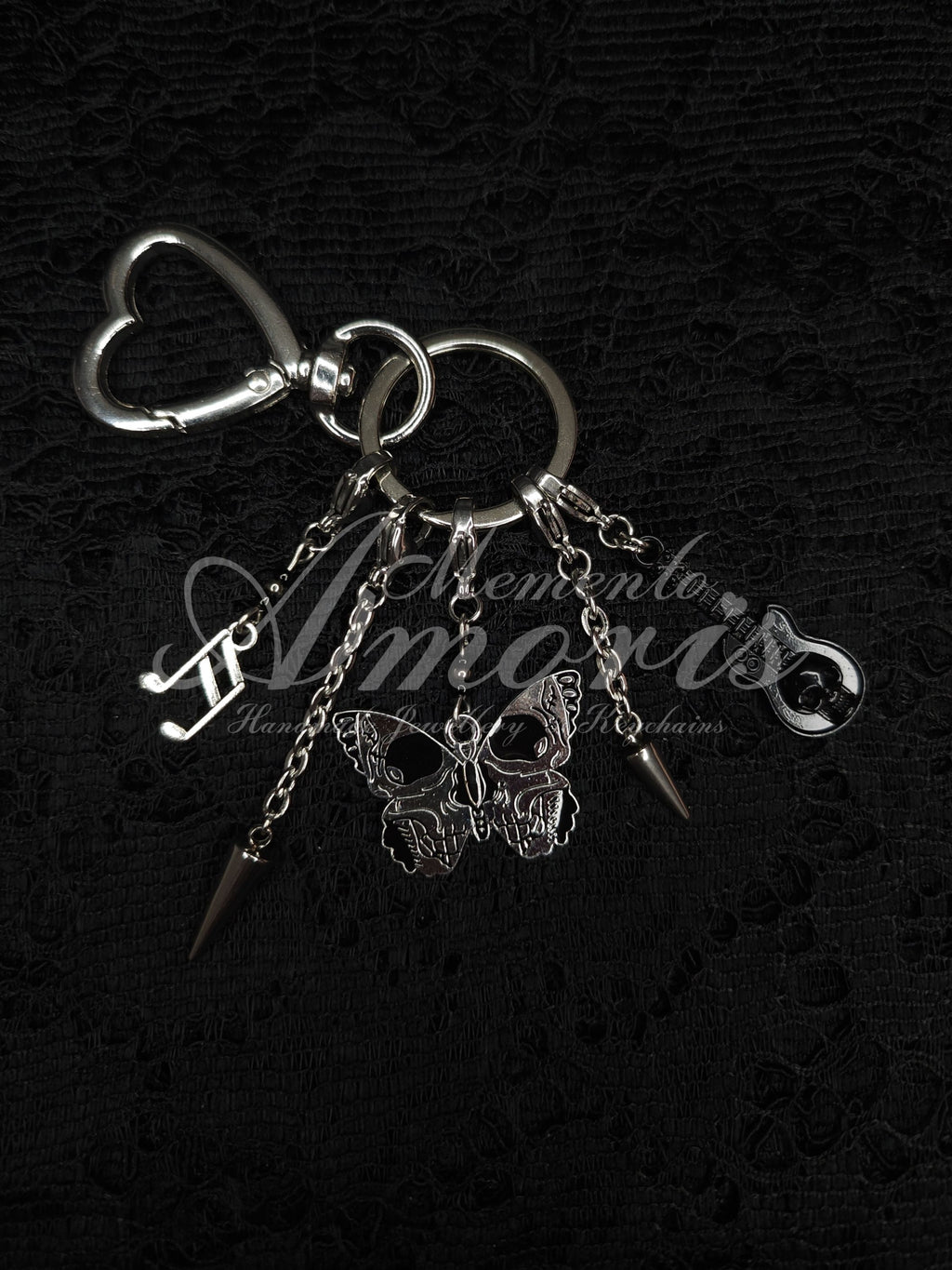 Musical Butterfly Keychain
