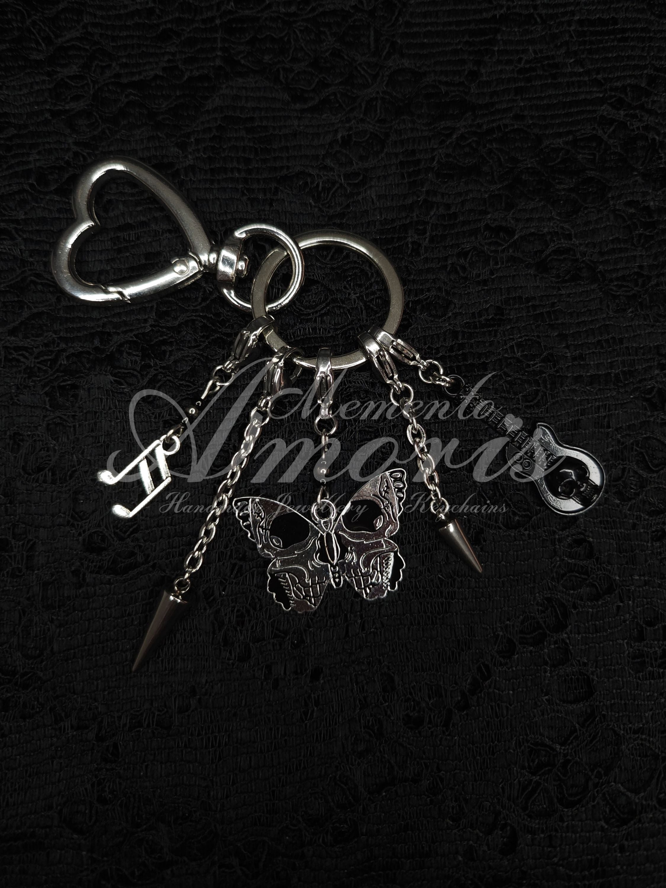 Musical Butterfly Keychain