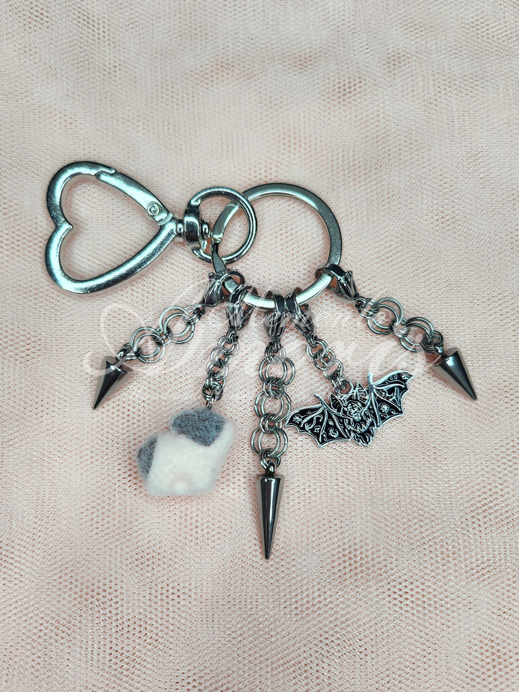 Keep Me Company Keychain
