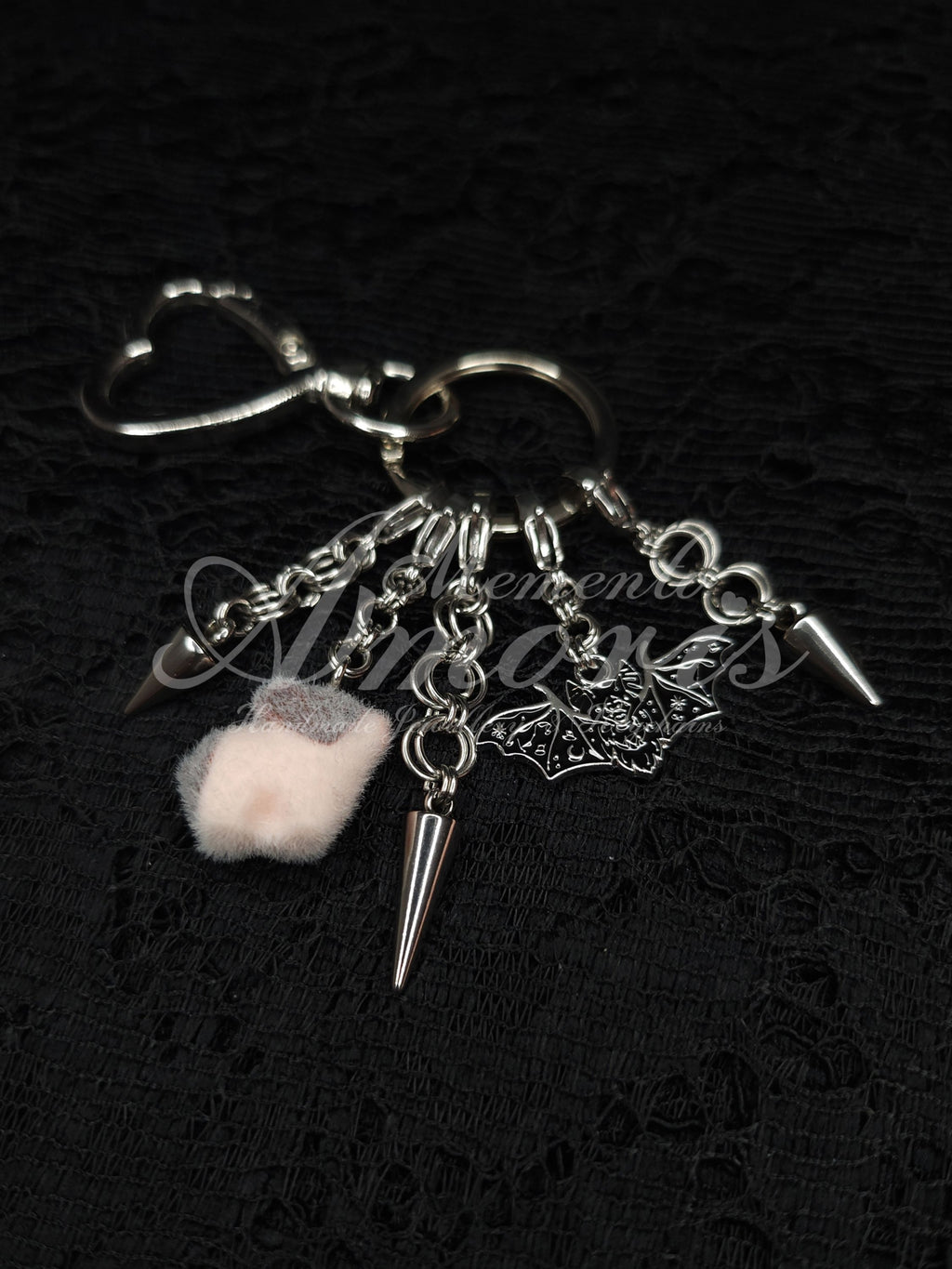 Keep Me Company Keychain