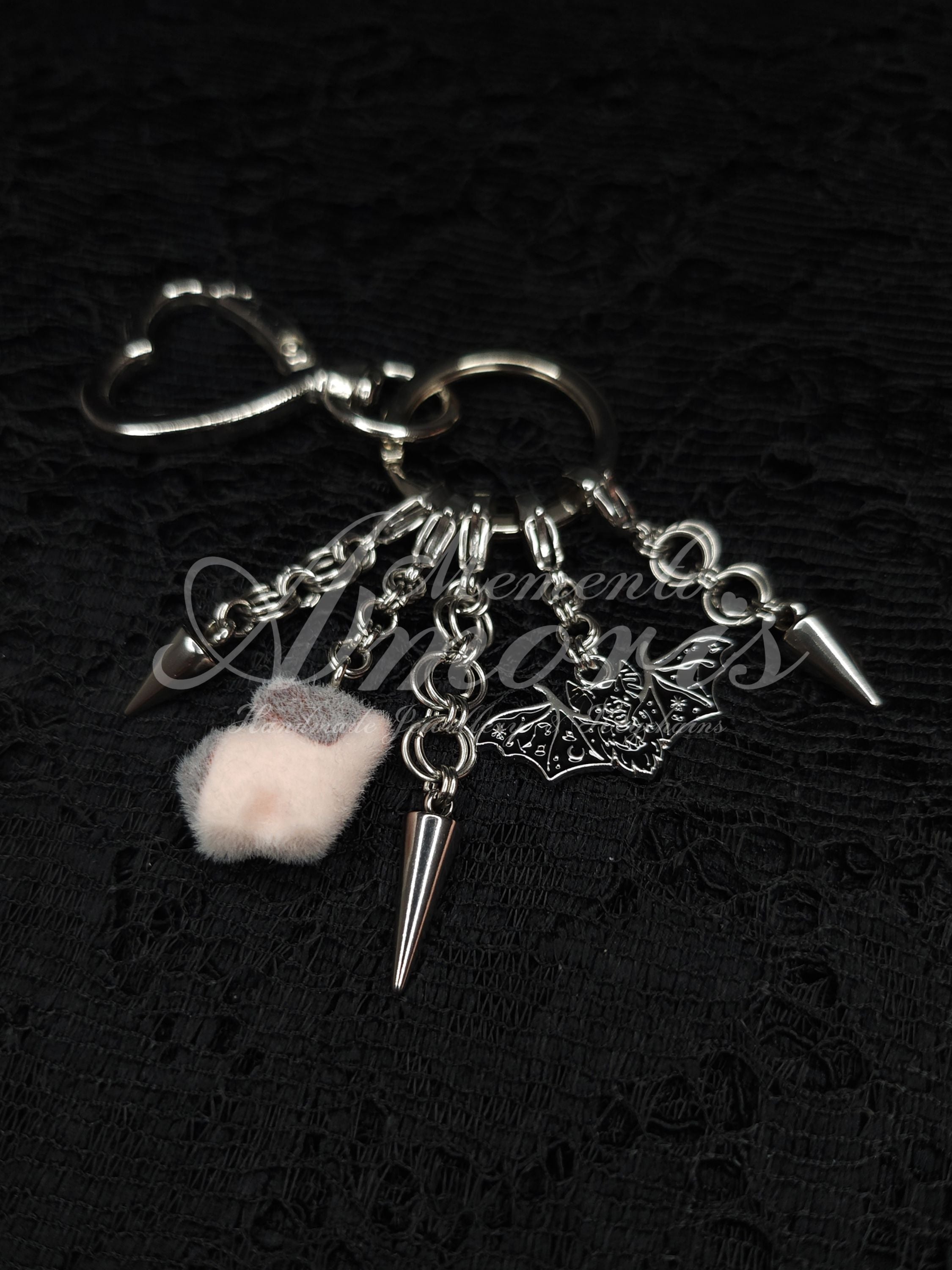 Keep Me Company Keychain