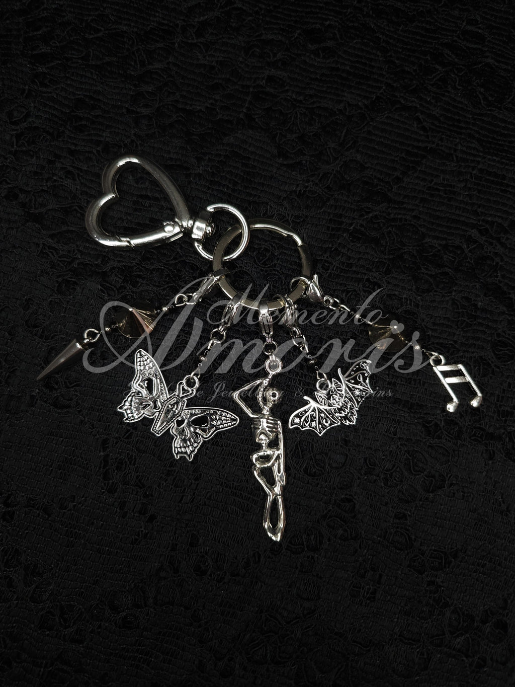 Spiky Hangman Keychain
