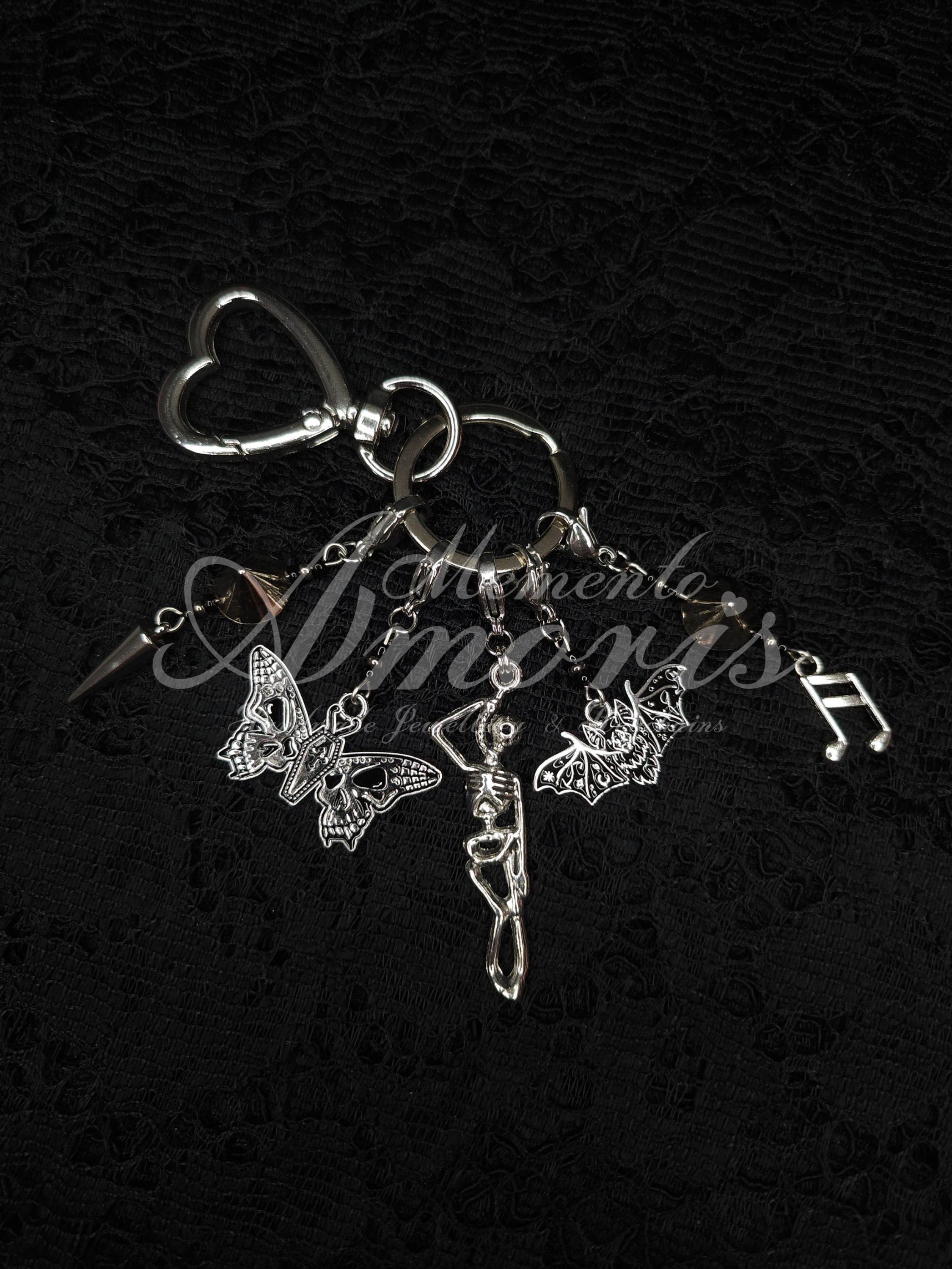 Spiky Hangman Keychain