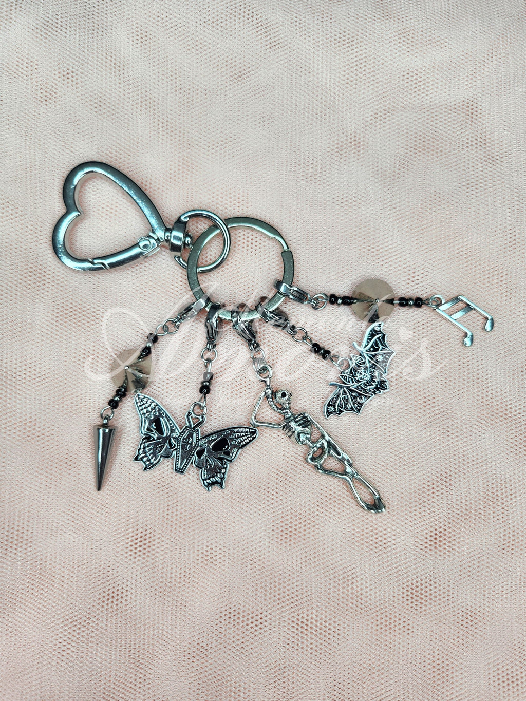 Spiky Hangman Keychain
