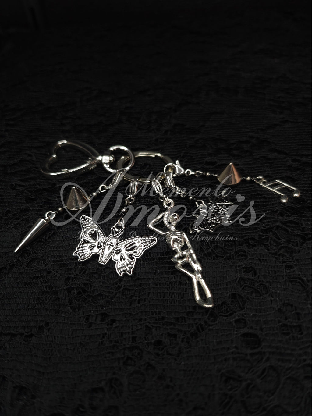 Spiky Hangman Keychain