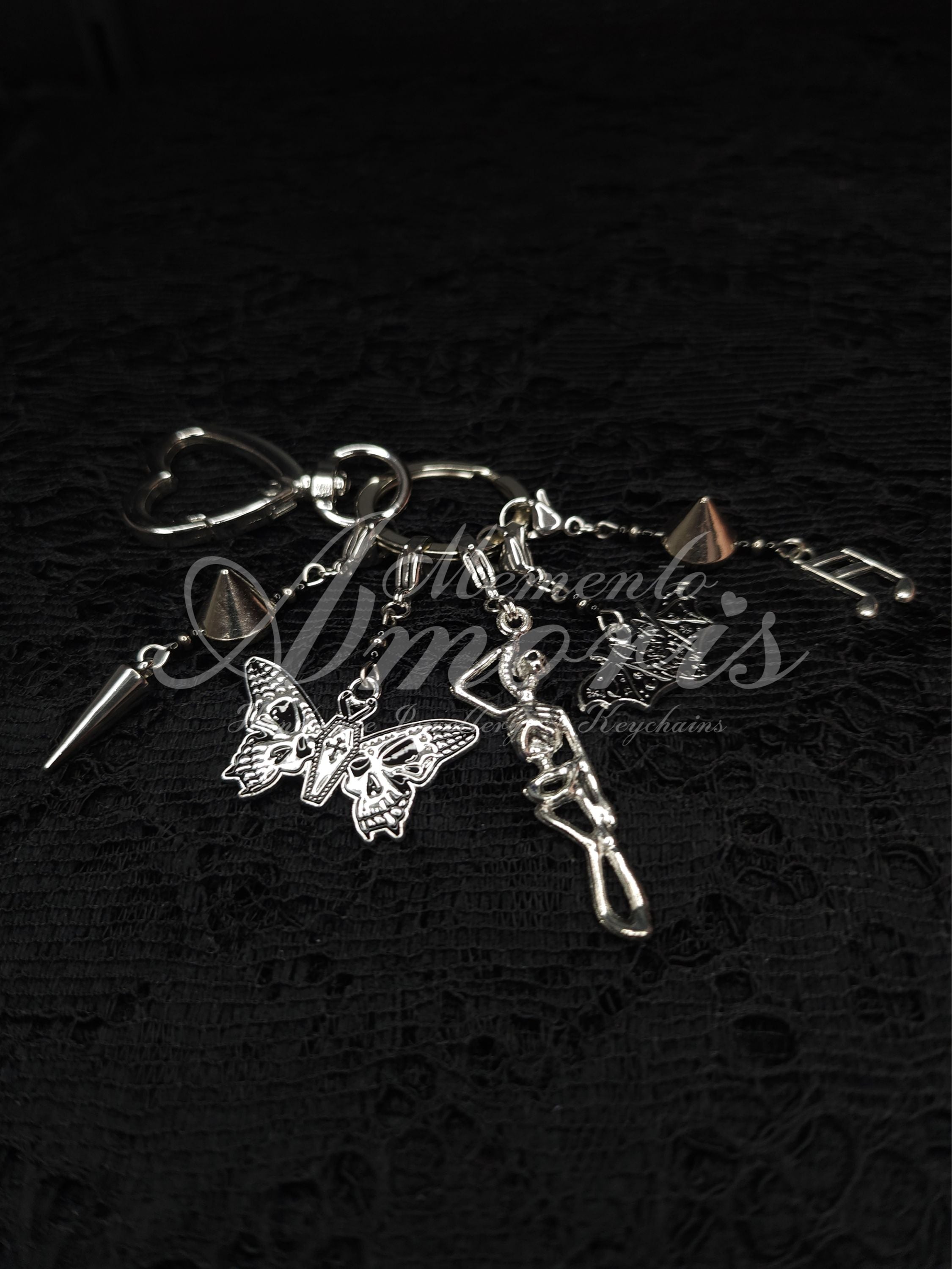 Spiky Hangman Keychain
