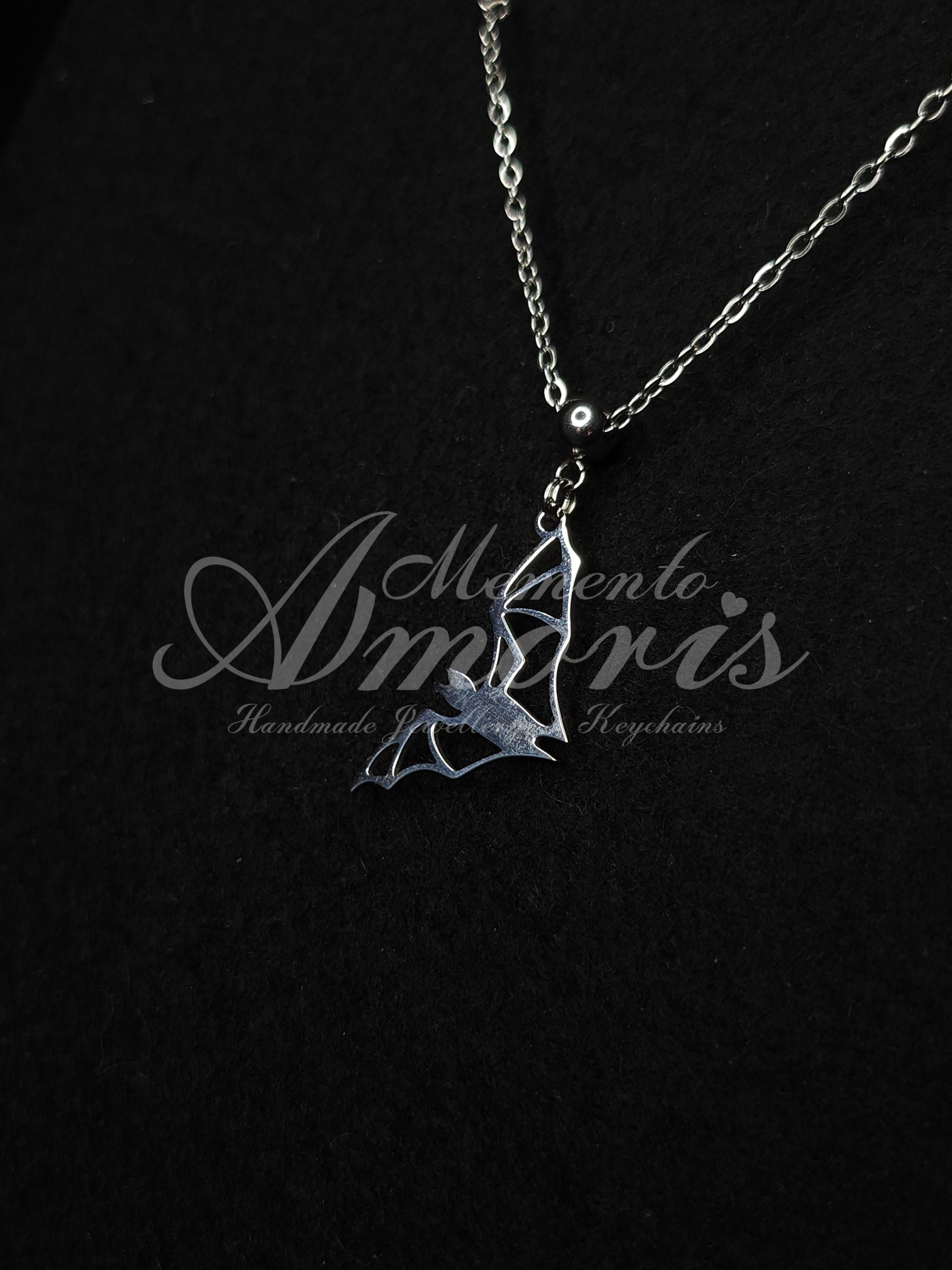Flittermouse Set in silver