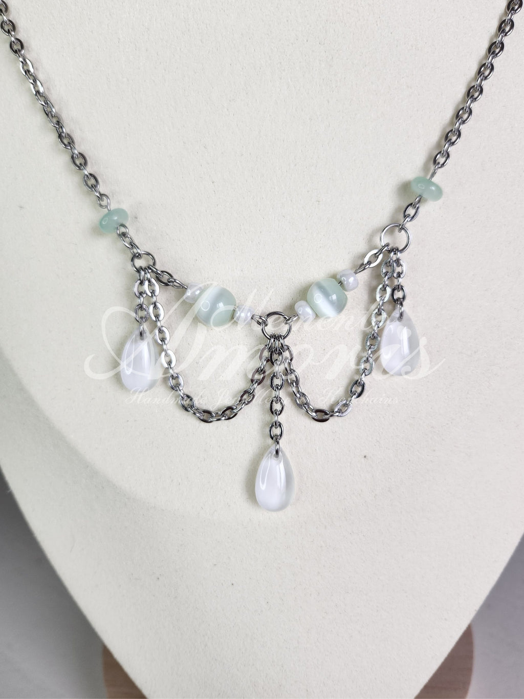 Mermaid Set Ocean Hue in silver
